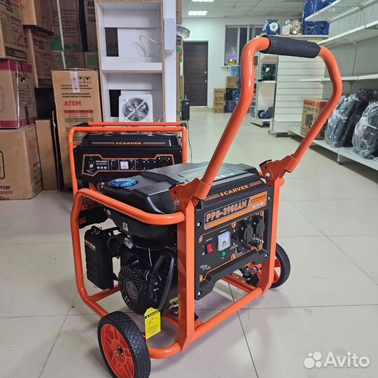 Бензиновый генератор Carver 3900AM