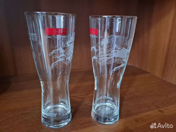 Пивные бокалы kirin ichiban