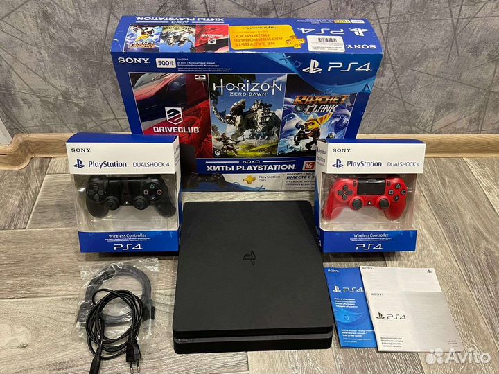 898 игр Sony PS4 slim + Турция