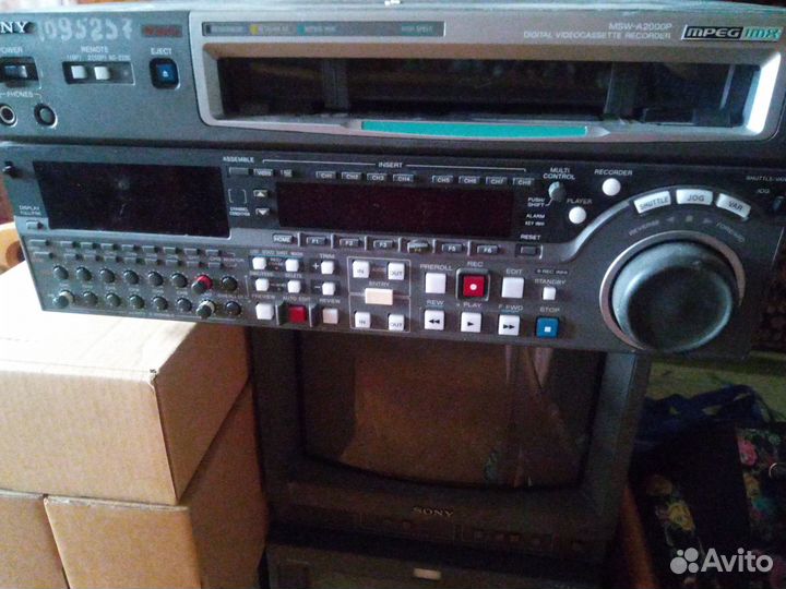 Видеомагнитофон sony MSW-A2000P