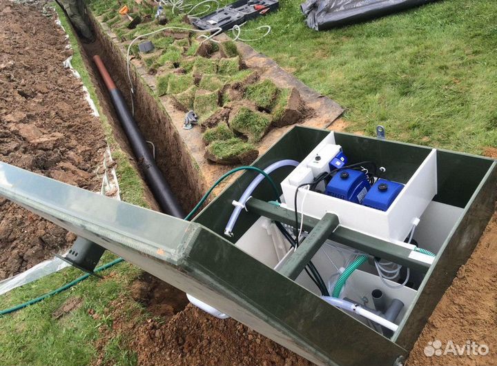 Септик под ключ топас