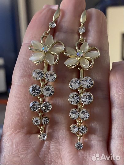 Восхитительные серьги с цветами