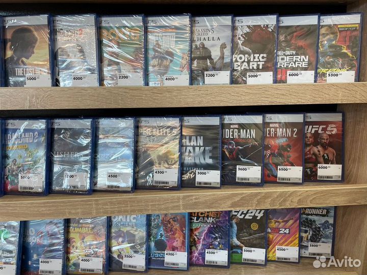 Лицензионные игры PS4/PS5 новые и б/у