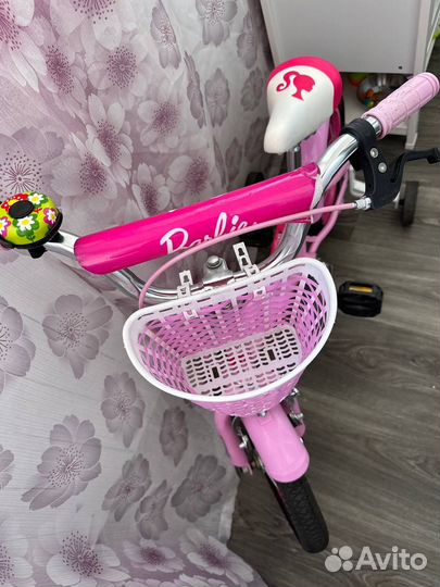 Велосипед детский Kreiss Barbie