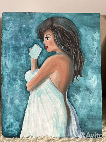 Интерьерная картина ручная работа