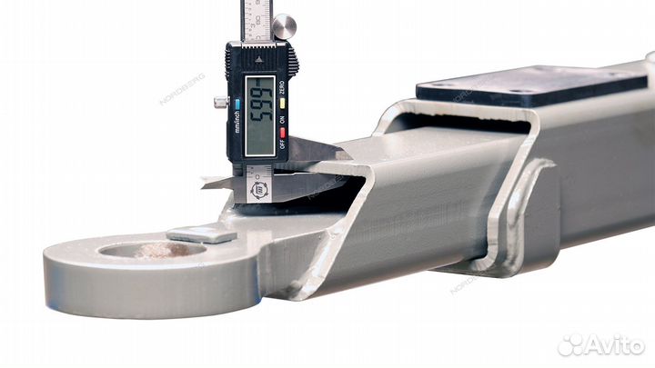 Подъемник 380 в. 2 х стоечный 4т (синий) с нижней