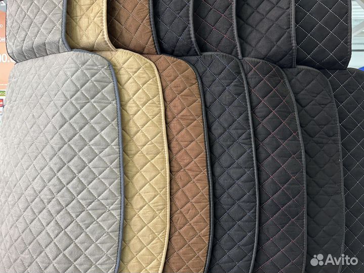 Накидки на сидения из алькантары