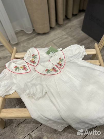 Платье для девочки hm (р.74,86)