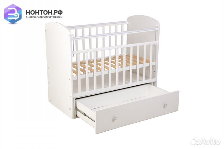 Кроватка детская Фея 750 белая