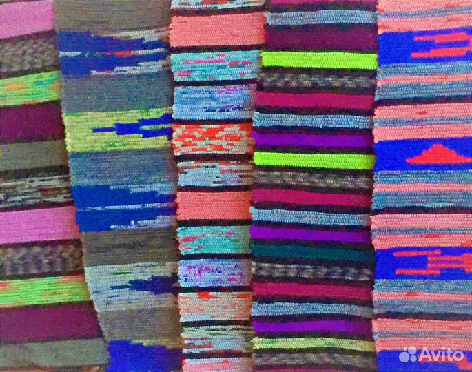 Домотканые половики, коврики