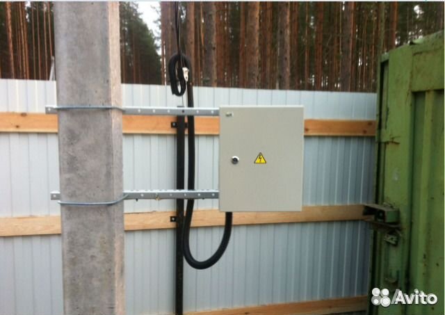 Подключение электричества Монтаж сип,трубостоек