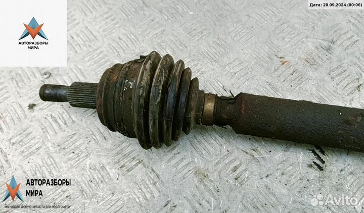 Полуось передняя правая (приводной вал, ШРУС)