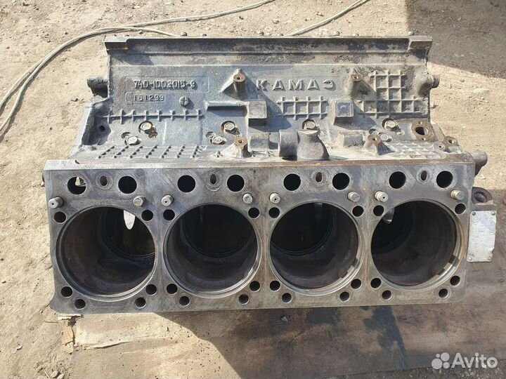 Блок двигателя камаз 740