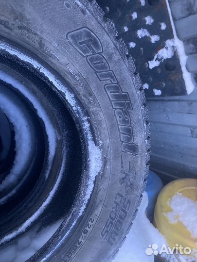 Cordiant Snow Cross 225/70 R16 107T