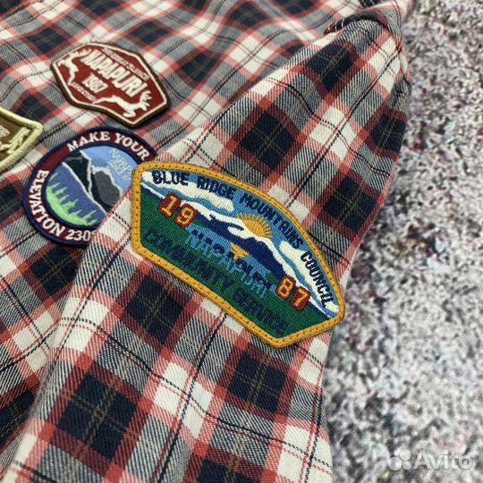 Фланелевая рубашка Napapijri оригинал L