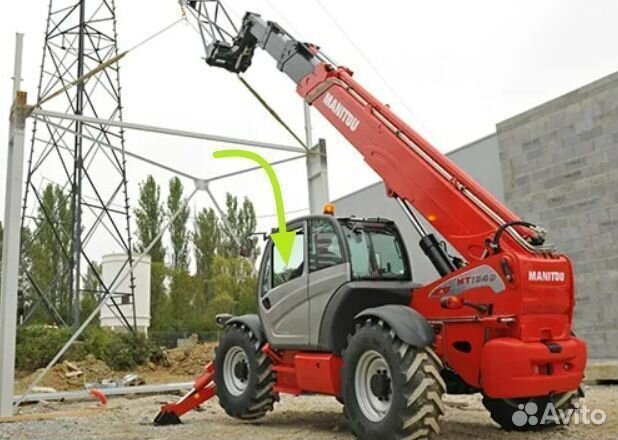 Стекло на Телескопический-погрузчик Manitou MT1840