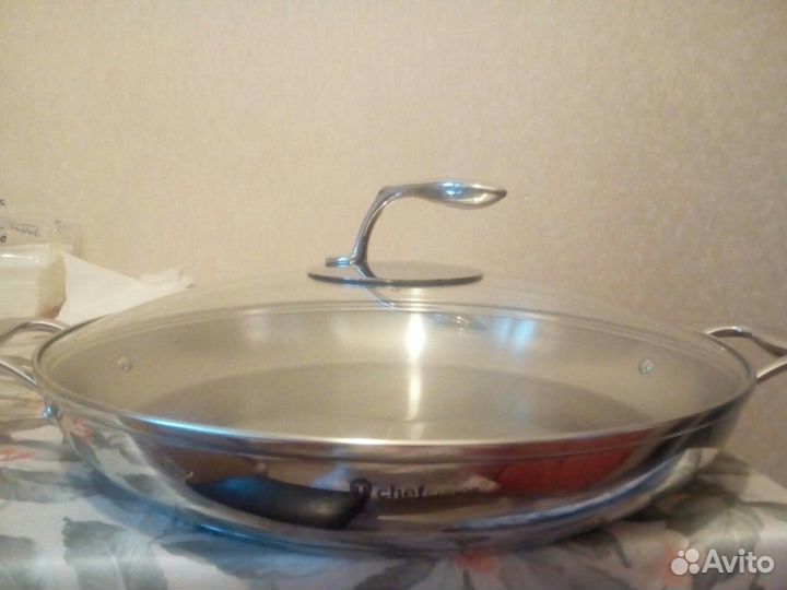 Сковорода от Шефа 36 см с крышкой