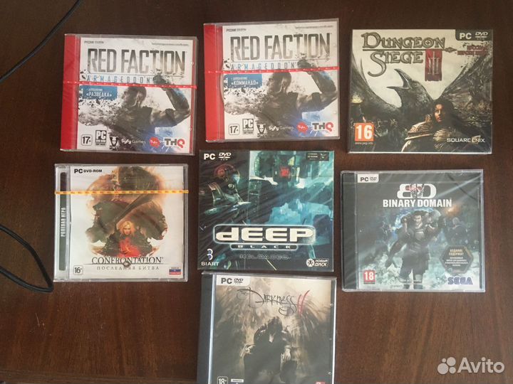 Компьютерные игры Action, RPG, Racing и другие