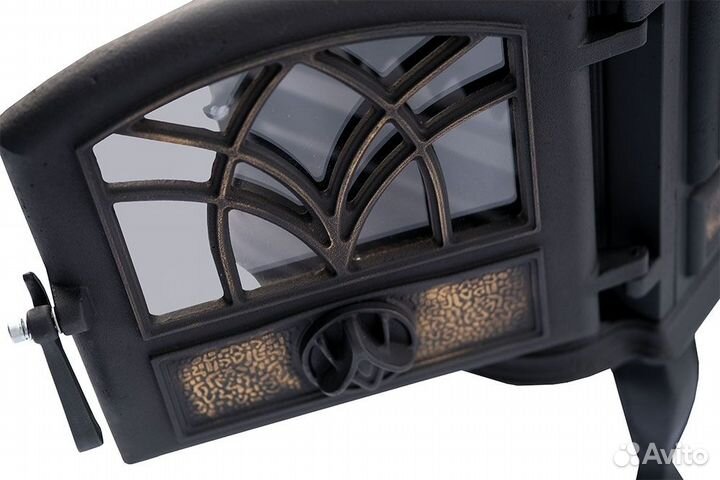 Печь-камин чугунная 