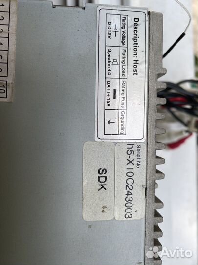 Штатная магнитола toyota land cruiser 200