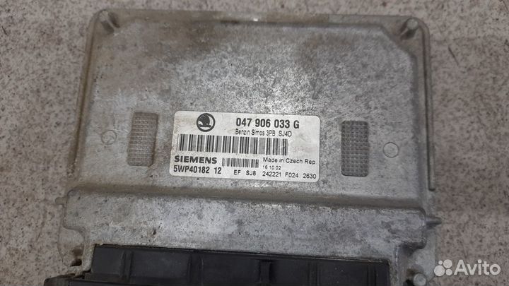 Эбу блок управления двигателя для Skoda 1.4 AME