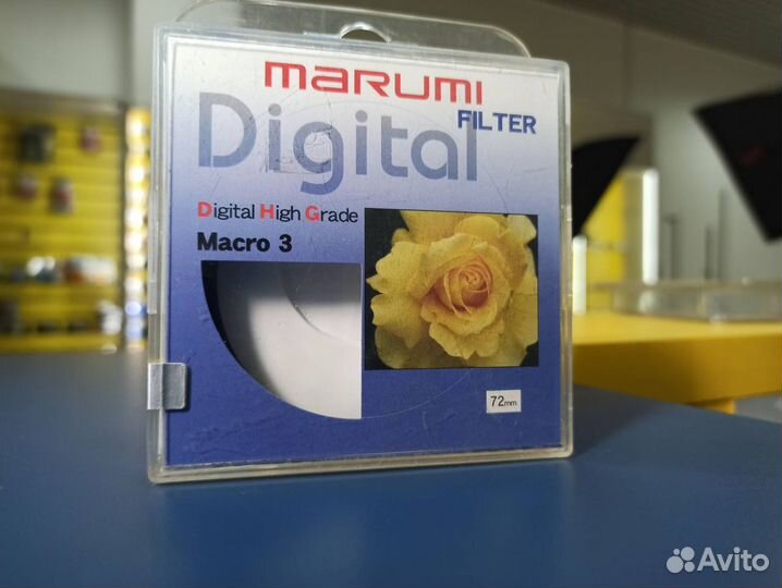 Фильтр макро +3 Marumi DHG Macro 3 72mm