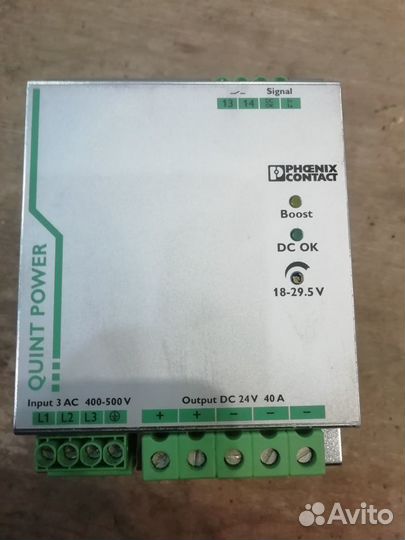 Phoenix contact 2866802 quint-PS/3AC/24DC/40