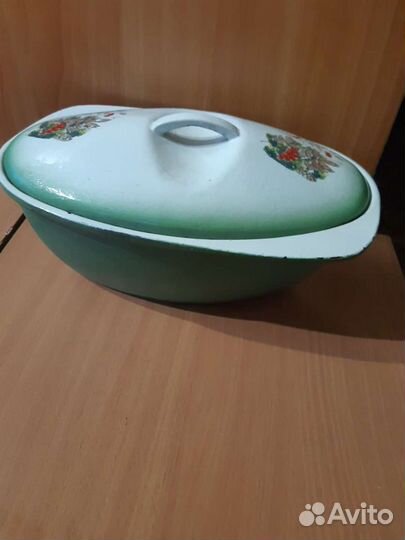 Чугунная утятница