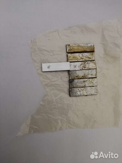 Концевая мера длины 1,6 мм