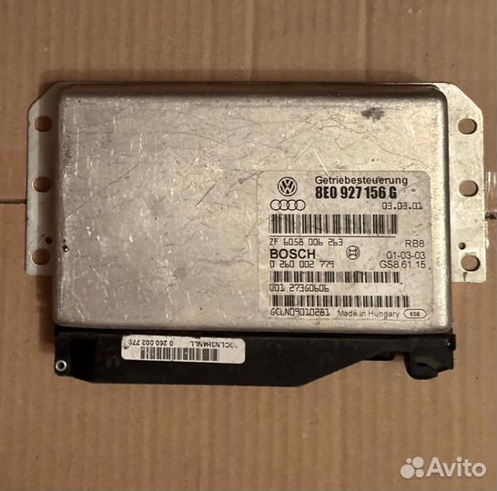 Блок управления АКПП Audi A4 B6