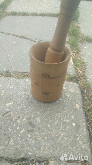 Ступка дерево СССР