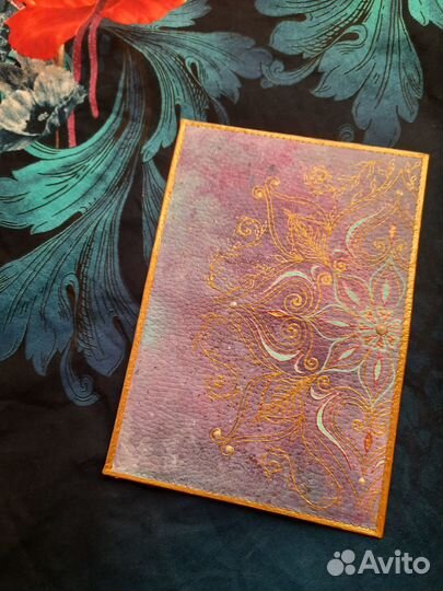 Обложка Для Паспорта Документов Роспись Подарок