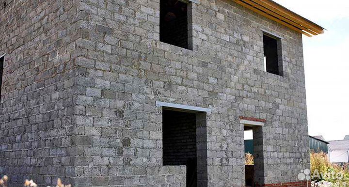 Блок стеновой из капсулированного керамзита