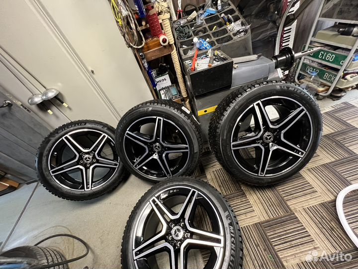 R21 AMG Mercedes GLS167 (Зимний к-кт на Michelin)