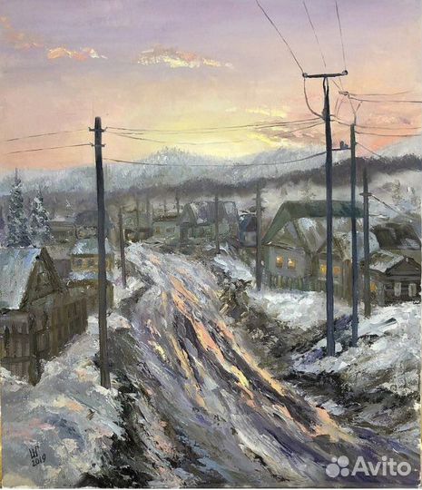 Картина маслом на холсте