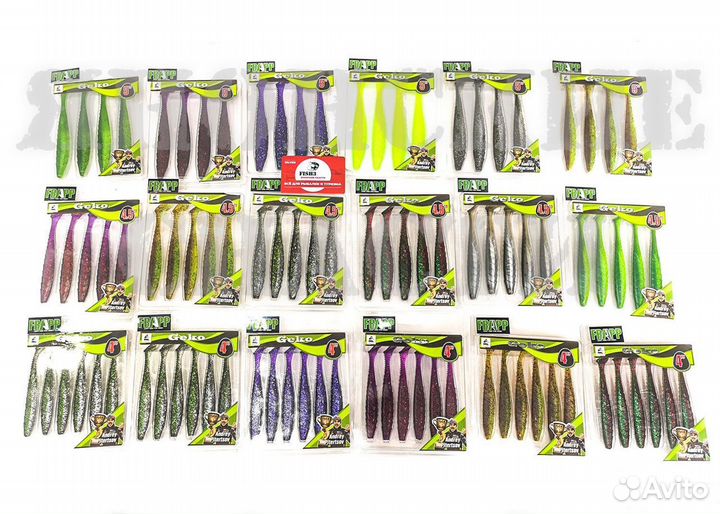 Силиконовые приманки Frapp