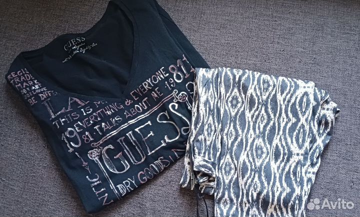 Комплект Лонг и брюки Guess