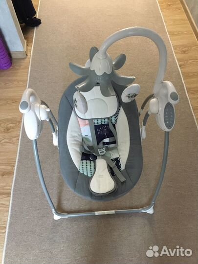 Детские электронные качели geburt