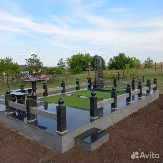 Облицовка благоустройство плиткой могил