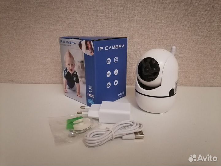 Ip камера видеонаблюдения поворотная; видеоняня