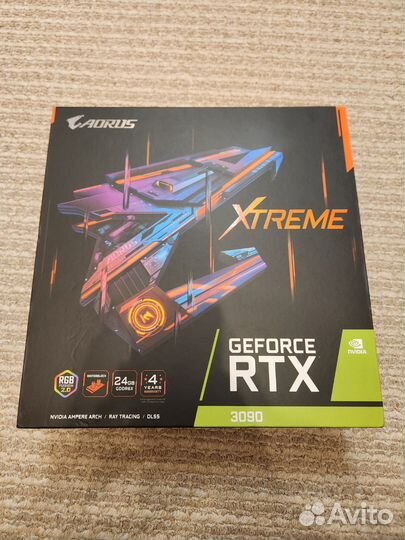 Rtx 3090 aorus xtreme с контуром