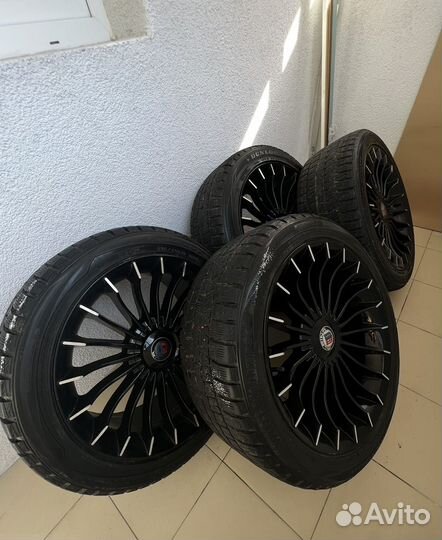 Колеса Alpina R19 5x120 + резина Dunlop WM01
