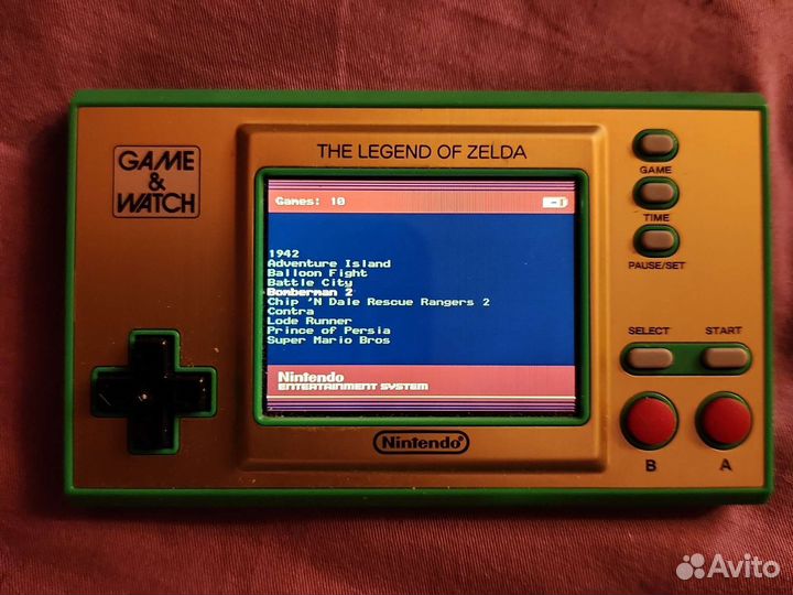 Nintendo game and watch прошитая