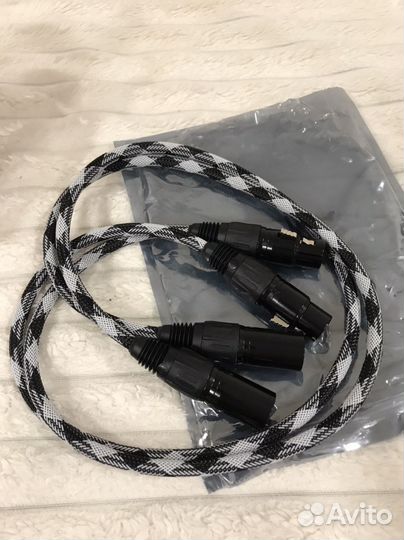 Профессиональный XLR балансный аудио кабель Canare