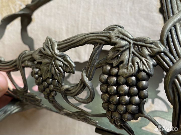 Подставка держатель для бутылок металл