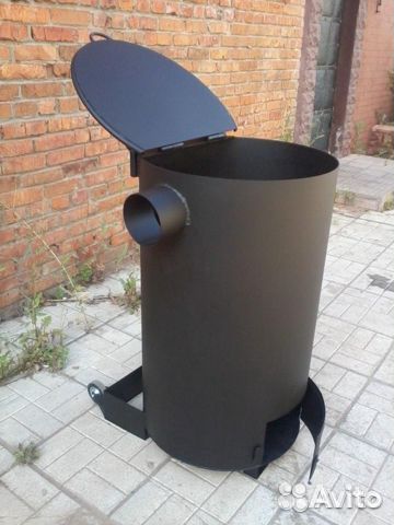 Большая печь для сжигания мусора усм-1