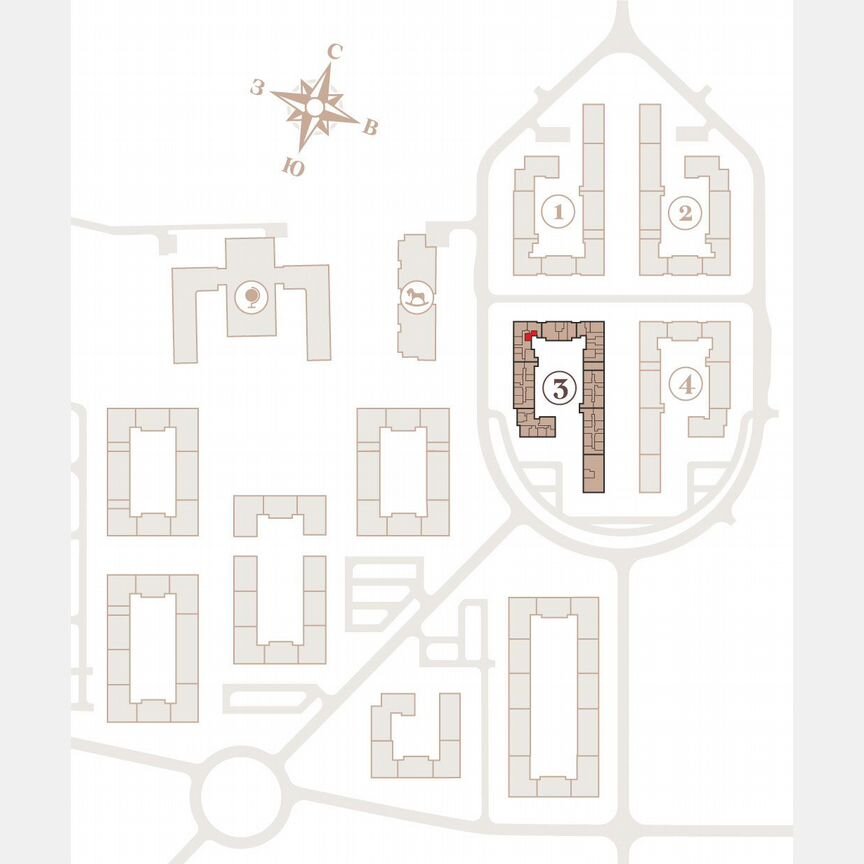 1-к. квартира, 38 м², 1/4 эт.