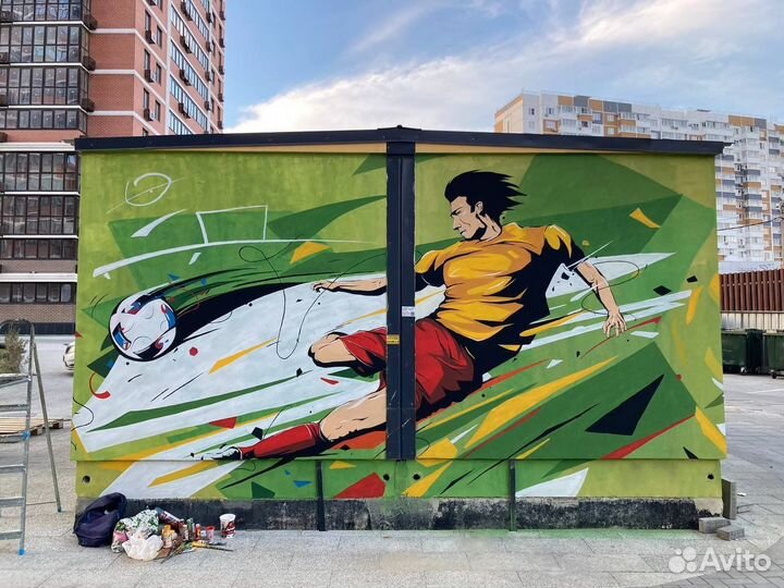 Наружная реклама; Монтаж; Роспись стен;