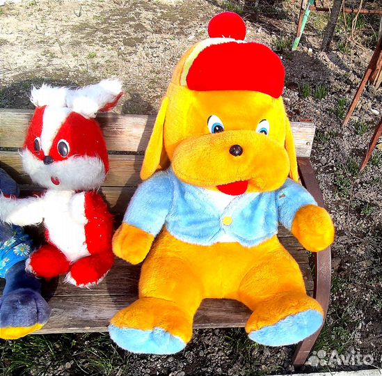 Игрушки СССР мягкие, красивые