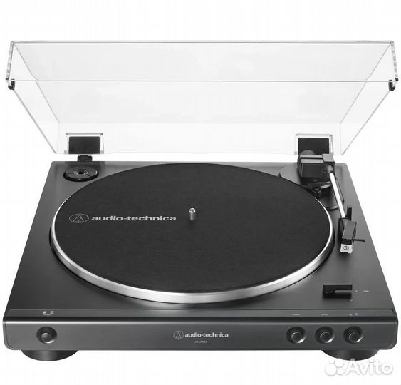 Виниловый проигрыватель Audio-Technica AT-LP60X-BK